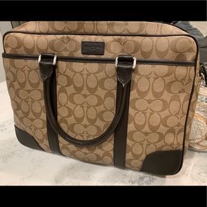Coach men’s briefcase